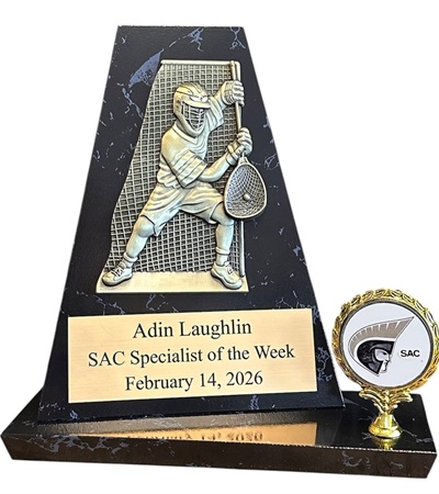 BA10 - Custom Logo Goalie Lacrosse Award